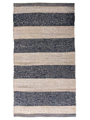 Braided Natural Jute Rug - 152 x 85 cm-0