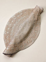 Chunky Natural Jute Rug - 119 x 119 cm-1