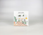 Ona Green Cotton Gauze Table Runner-1