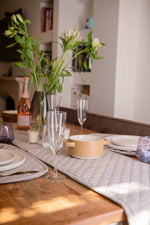 Quilted Table Runner - Organic Cotton-3