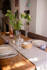Quilted Table Runner - Organic Cotton-1