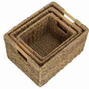 Nordic Seagrass Storage Basket-1