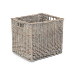 Antique Wash Wicker Storage Basket-1