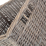 Antique Wash Wicker Storage Basket-3