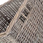 Antique Wash Wicker Storage Basket-3