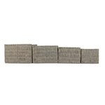 Grey Paper Rope Storage Basket-2