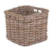 Square Kubu Grey Rattan Storage Basket-0