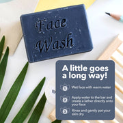 Charcoal Face Wash Bar - naturally detoxifying-4