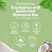 Spearmint and Eucalyptus Shampoo Bar-4