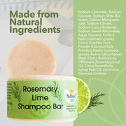 Rosemary lime Shampoo Bar-4