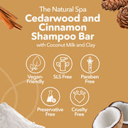 Spiced Cedar  Shampoo bar-4
