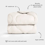 Quilted Snuggle Blanket in Wheat-1