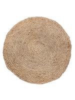 Braided Natural Round Jute Rug - 85 x 85 cm-0