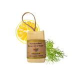 Meadow Soap on a Rope - Lemongrass and Fennel - 3 different styles-1