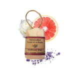 Wild Flower Wisp, Cold Process Soap - Rose Lavender and Grapefruit - 3 different styles-1