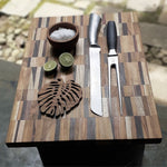 Upcycled End Grain Cutting Board - Pattern E (2 Sizes Available)-4