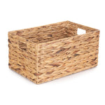 Rectangular Water Hyacinth Storage Basket-3