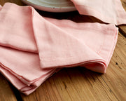 Joy Pink Muslin Cotton Table Napkin Set of 4-1
