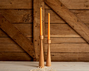 Jolene Wooden Candle Holders Set-0