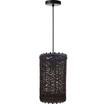 Modern Pendant Light Rattan Wicker Basket Ceiling Pendant Light Kit~1332-5