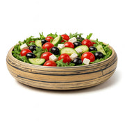 Bamboo Fruit Bowl & Home Decor Bowl (Dark Natural)-2