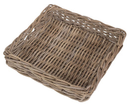 Square Rattan Serving Tray-0
