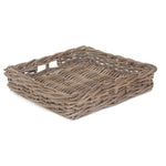 Square Rattan Serving Tray-1