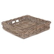 Square Rattan Serving Tray-1