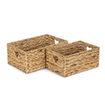 Shallow Water Hyacinth Storage Basket-3