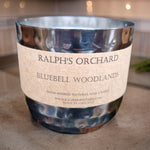 2-Wick Dimpled Black Candles-4