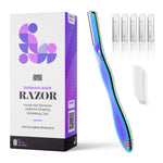 Dermaplaner - Reusable Metal Eyebrow Razor / Shaper-0