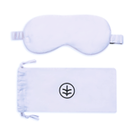 Silk Sleep Eye Mask in Sky Blue (Eucalyptus Silk)-0