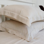 Fitted Sheet in Grey (Eucalyptus Silk)-3