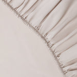 Fitted Sheet in Wheat (Eucalyptus Silk)-0