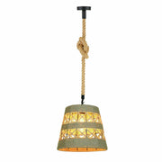 Industrial 2-Core Hemp Rope Pendant Light~1132-8