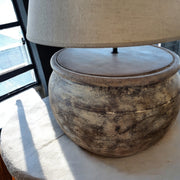 Terracotta no.LV39 - Rustic ceramic table lamps-1