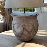 CureMe - Rustic Ceramic Table Lamp-5