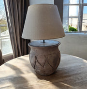 CureMe - Rustic Ceramic Table Lamp-7