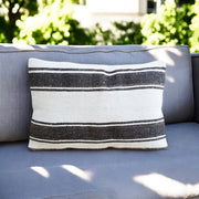 Stripped Deep Brown Kilim-4