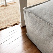 Linen cru poufs-7