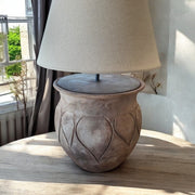 CureMe - Rustic Ceramic Table Lamp-0