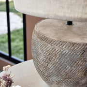 Found U - Terracotta Table lamp-1