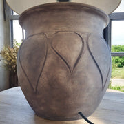 CureMe - Rustic Ceramic Table Lamp-4