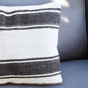 Stripped Deep Brown Kilim-5