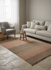 Flatweave Natural Jute Rug - 277 × 156 cm-1