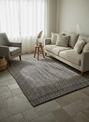 Loop Overdyed Jute Rug - 219 × 125 cm-1