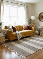 Flatweave Natural Jute Rug - 186 x 134 cm-1