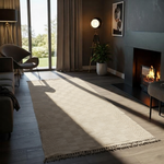 Flatweave Natural Jute Rug - 244 × 119 cm-1