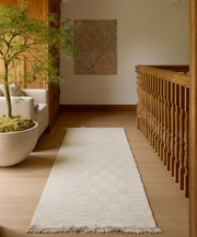 Flatweave Natural Jute Rug - 216 x 116 cm-1