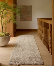 Chunky Natural Jute Runner - 125 × 34 cm-1